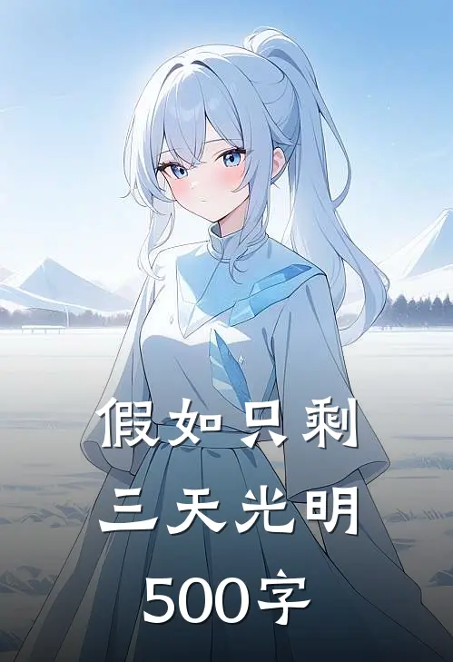 假如只剩三天光明500字