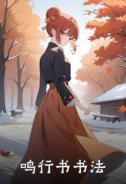 鸣行书书法