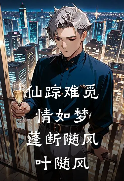 仙踪难觅情如梦,蓬断随风叶随风