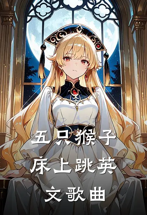 五只猴子床上跳英文歌曲